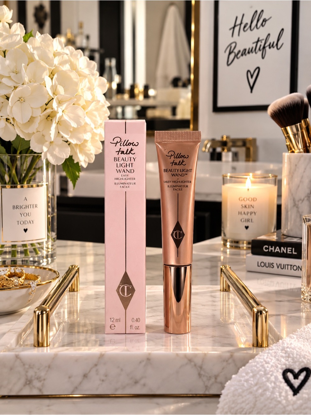 Charlotte Tilbury Pillow Talk Beauty Light Wand Original 12mL NEW